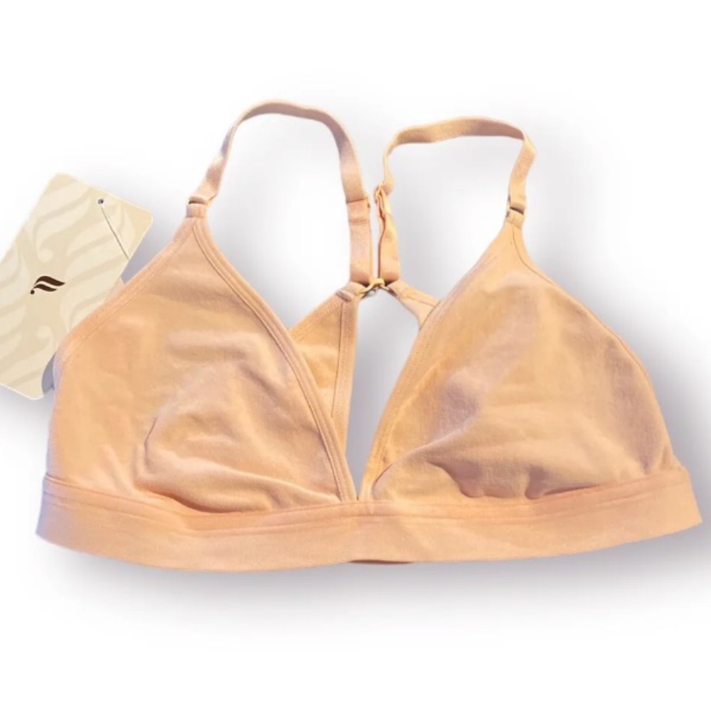 NWT FABLETICS Noelle Sculptknit RACERBACK BRALETTE SZ Small SOFT Pink Cloud - Picture 2 of 6